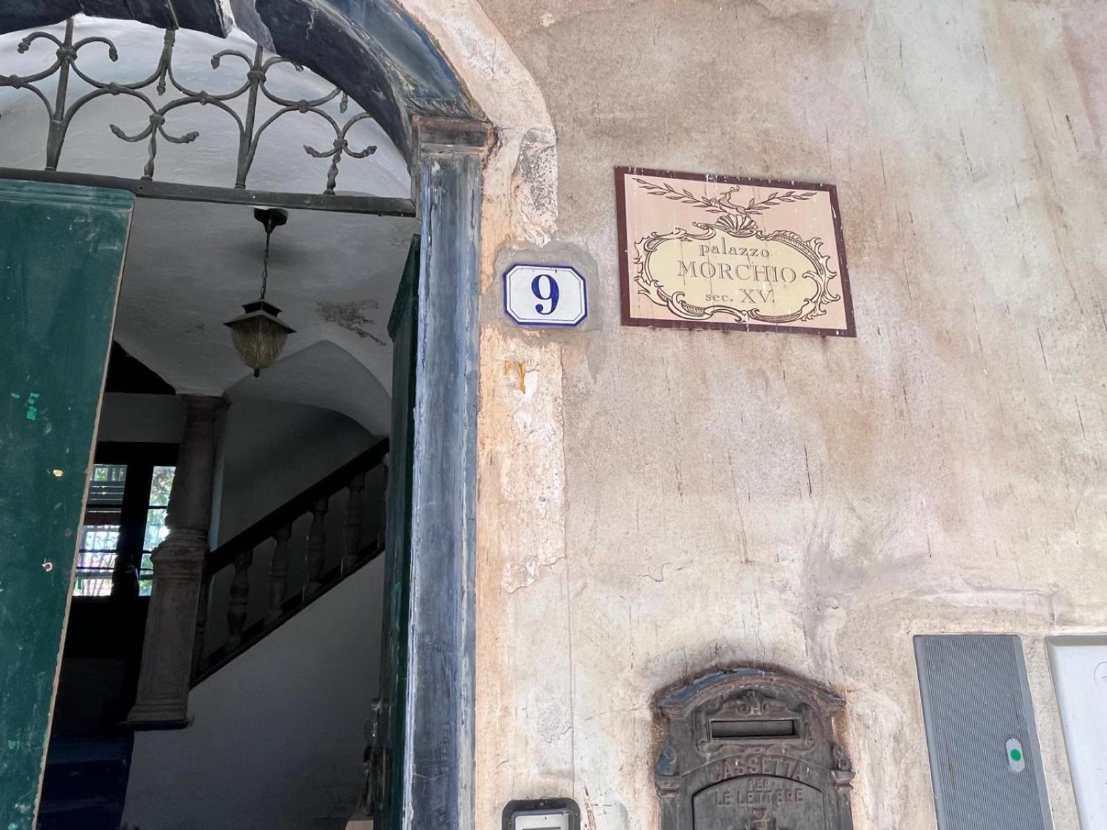 Bed and Breakfast La Finestra Sul Borgo Черво Экстерьер фото